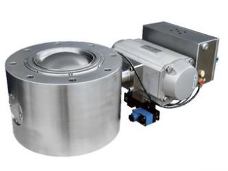 Bolsegmentafsluiter met opblaasbare pakking voor betrouwbare afdichting in tanks en silo's